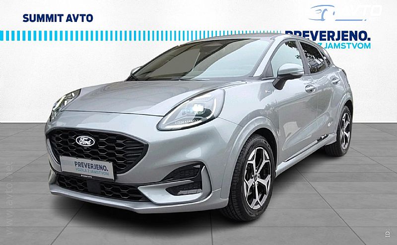 Ford Puma 1.0 EcoBoost Hybrid MHEV ST-Line Avt.-SLO-LED-NAVI